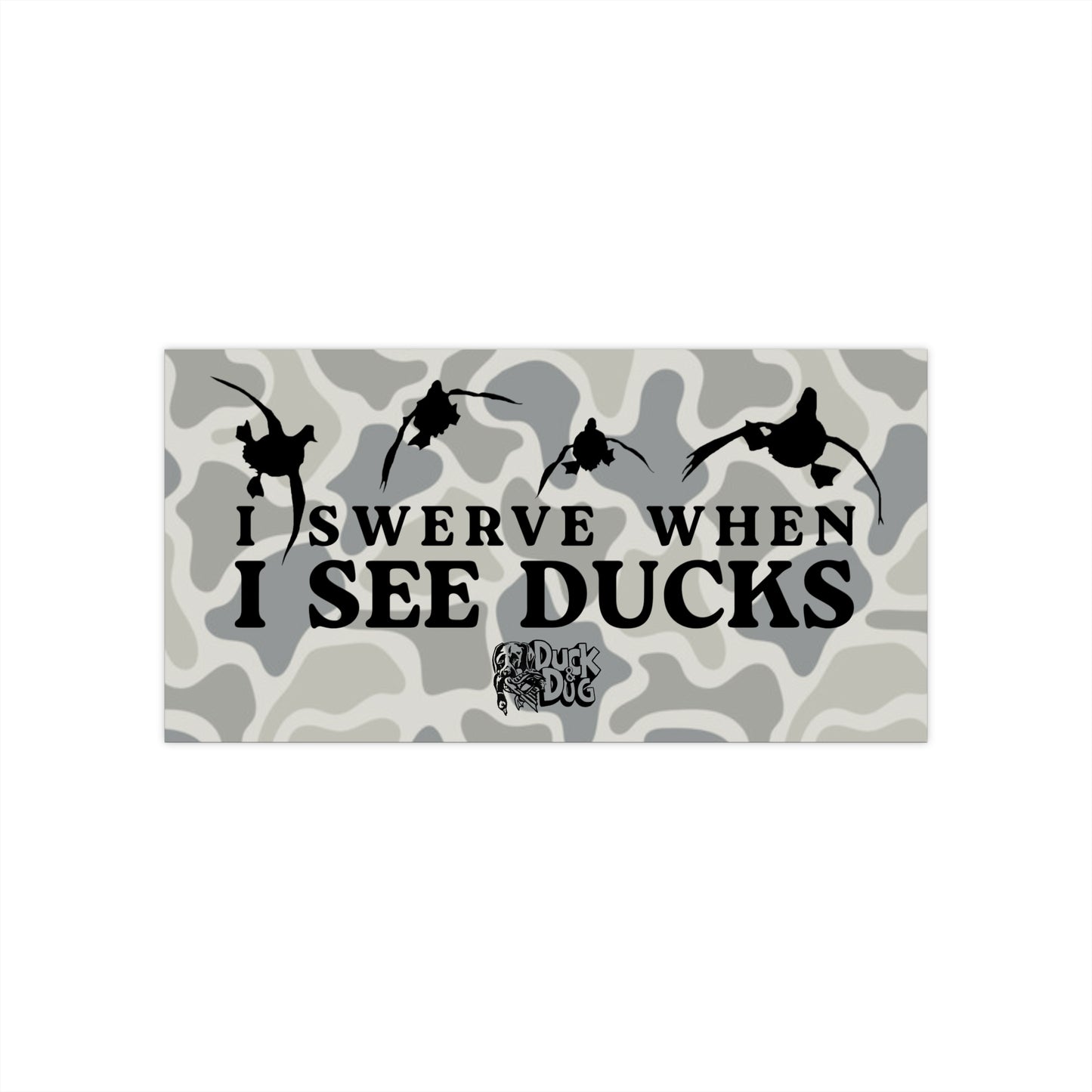 Ducks Bumper Sticker