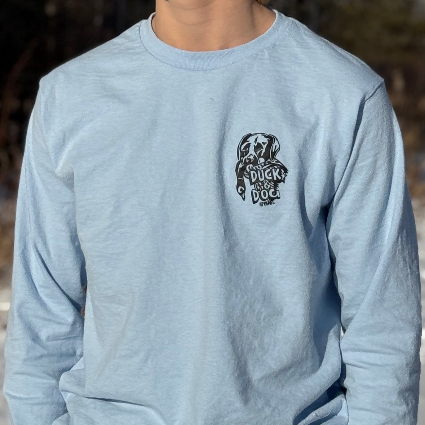 Dog & Wood Duck Long-Sleeve