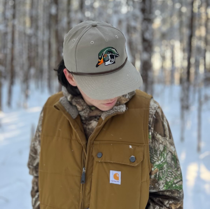 Solid Rope Wood Duck Hats