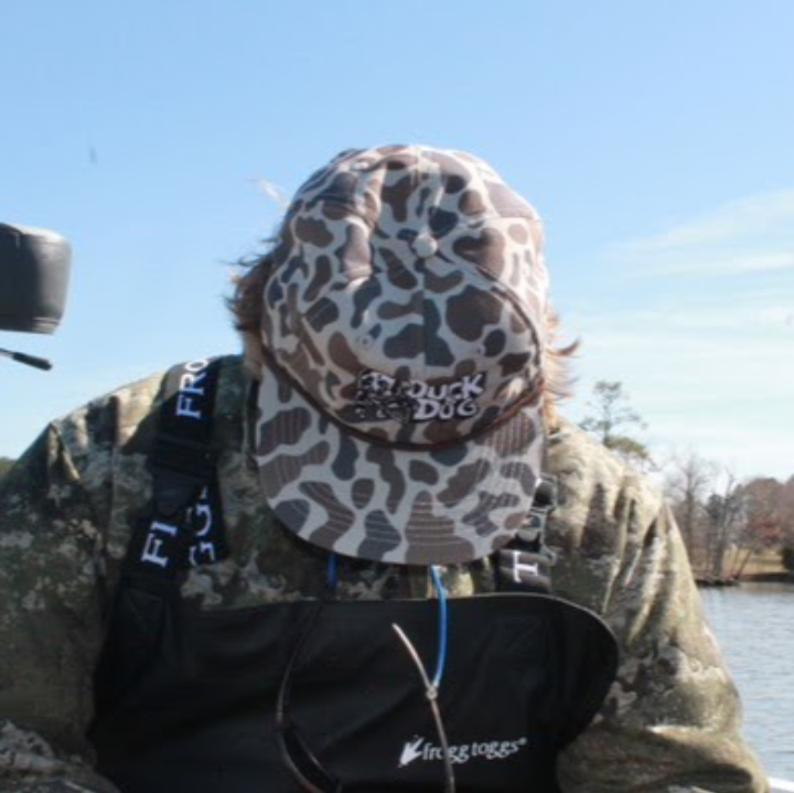 Camo Rope Duck & Dog Logo Hats
