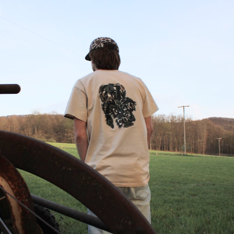 Camo Duck & Dog Pocket Tee