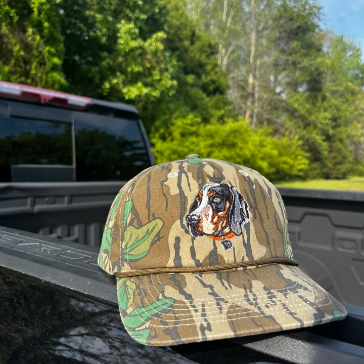 Camo Rope Bluetick Hats