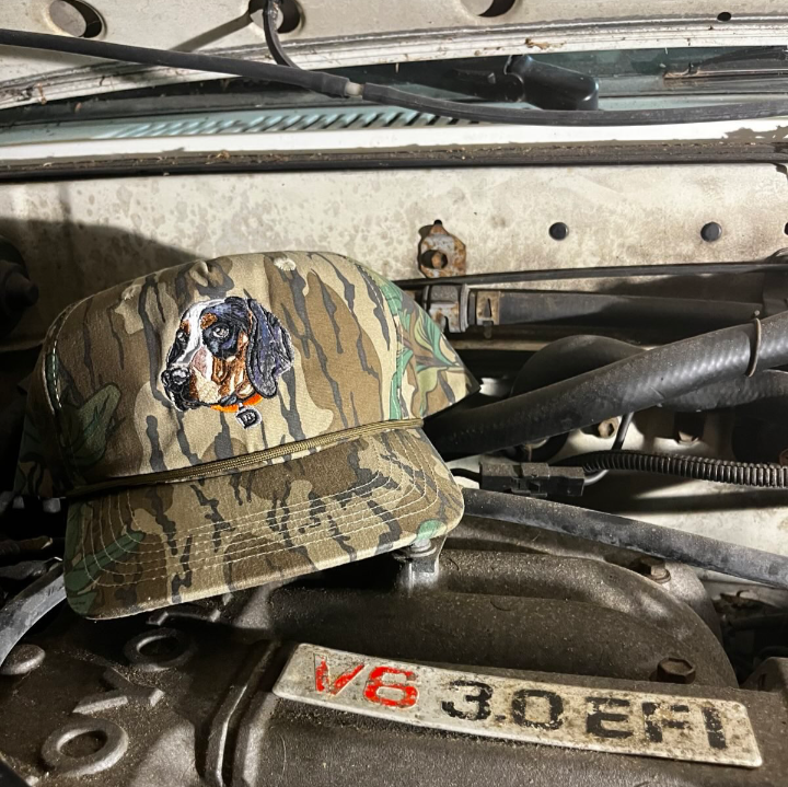 Camo Rope Bluetick Hats