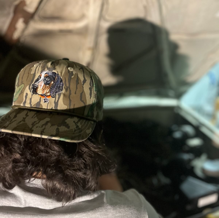 Camo Bluetick Hats