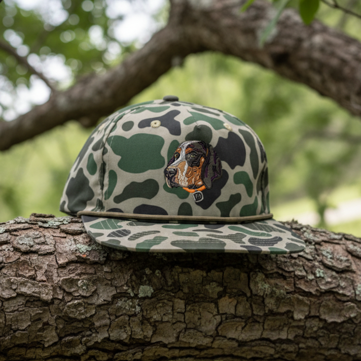 Camo Rope Bluetick Hats