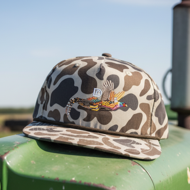 Camo Rope Pheasant Hats