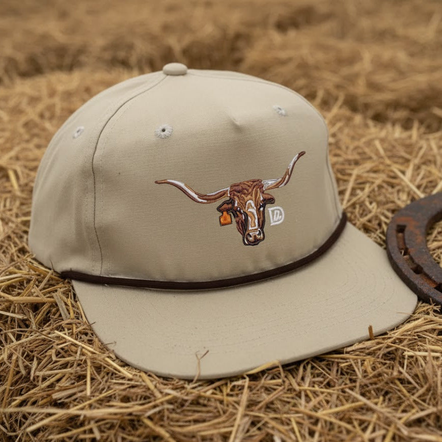 Solid Rope Longhorn Hats
