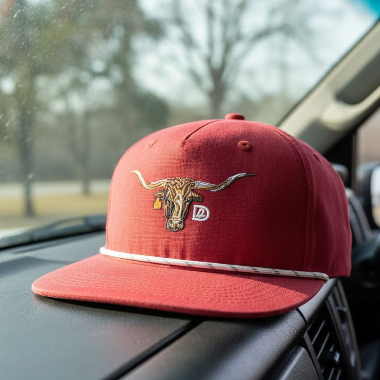 Solid Rope Longhorn Hats