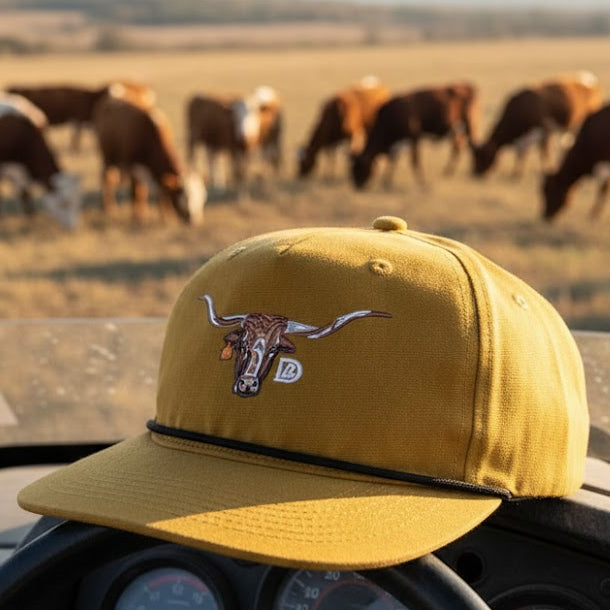 Solid Rope Longhorn Hats