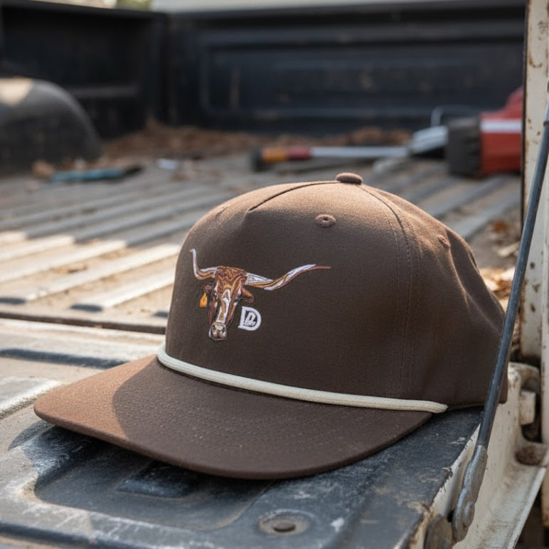 Solid Rope Longhorn Hats