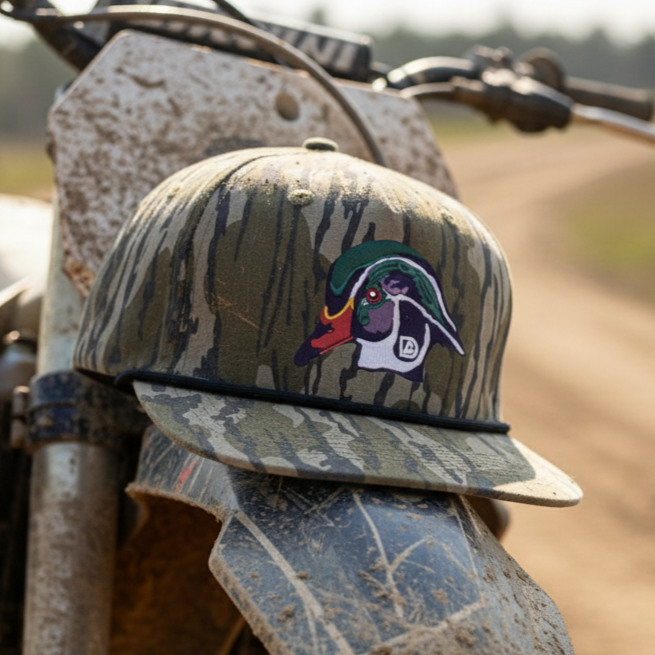 Camo Rope Wood Duck Hats