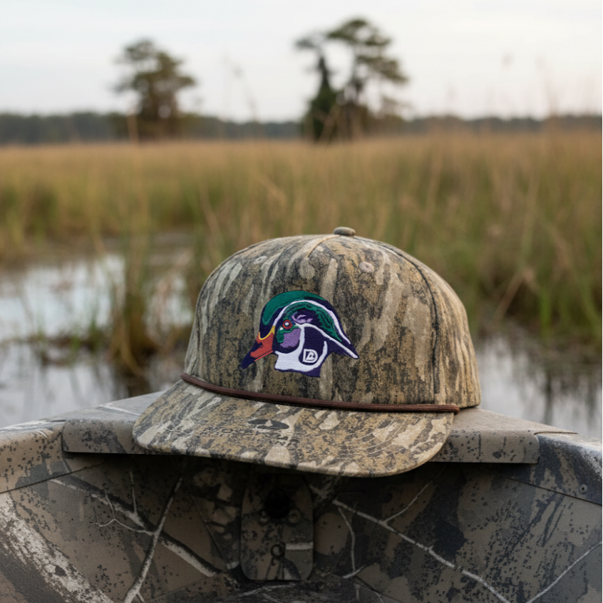 Camo Rope Wood Duck Hats
