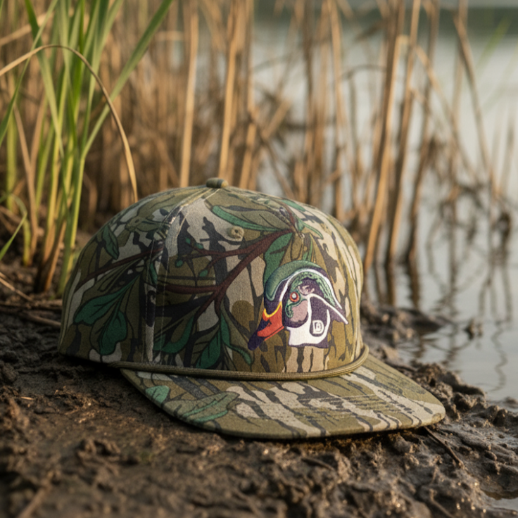 Camo Rope Wood Duck Hats