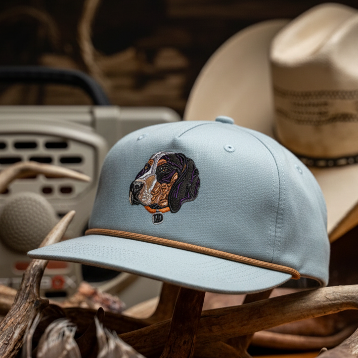 Solid Rope Bluetick Hats