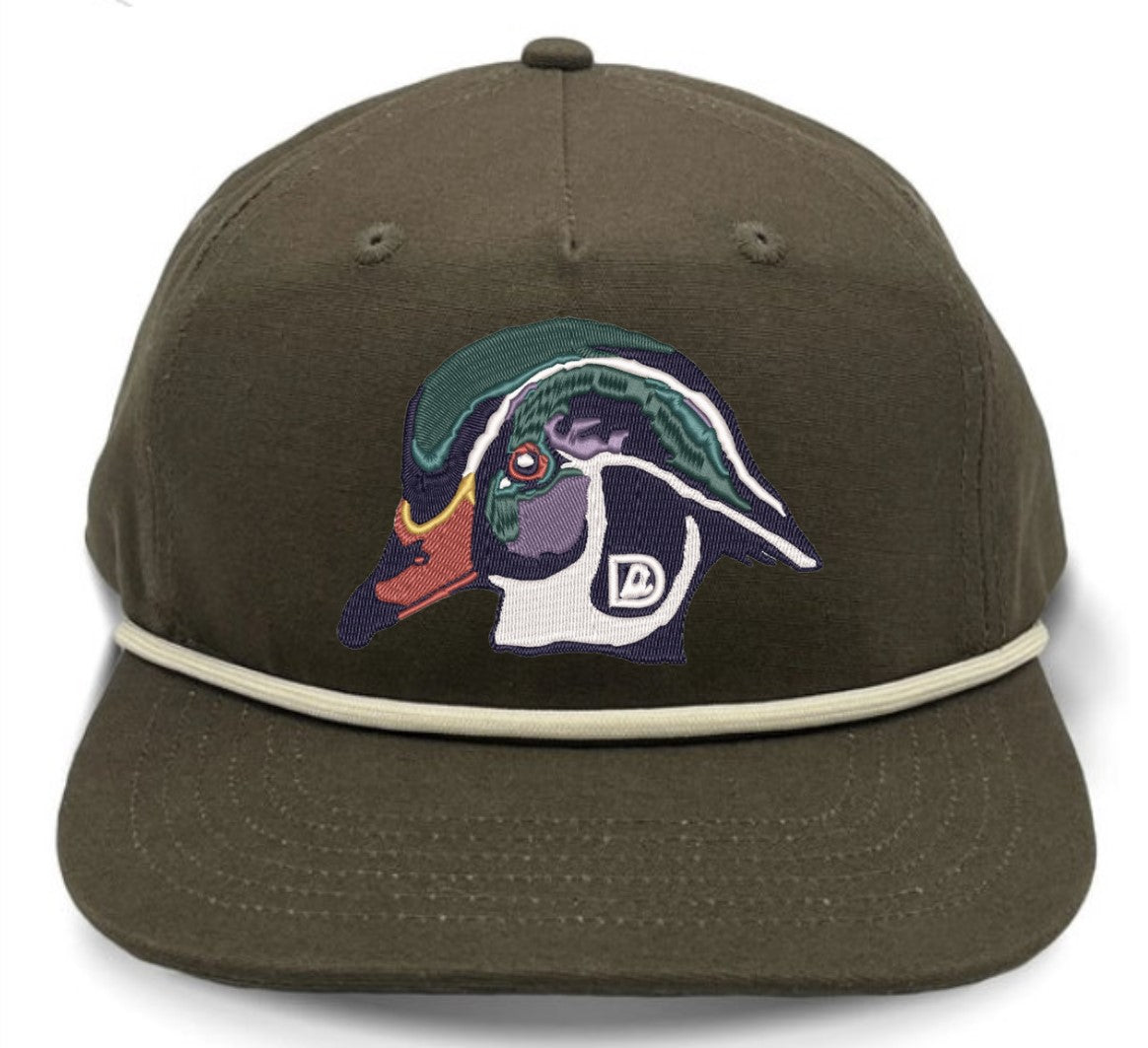 Solid Rope Wood Duck Hats