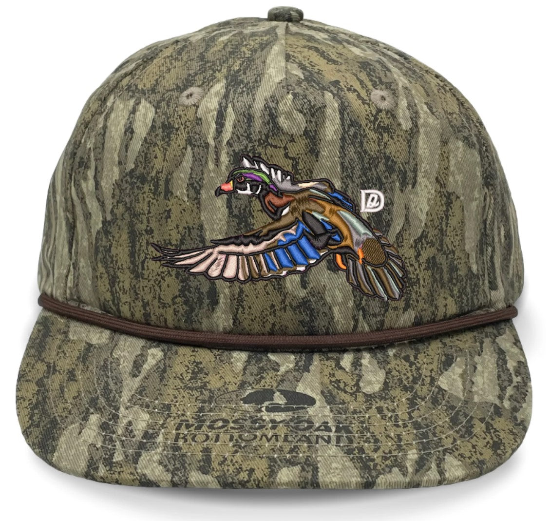 Camo Rope Flying Wood Duck Hats