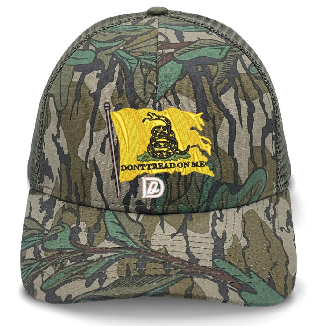 Mossy Oak Slate Gadsden Flag Hats