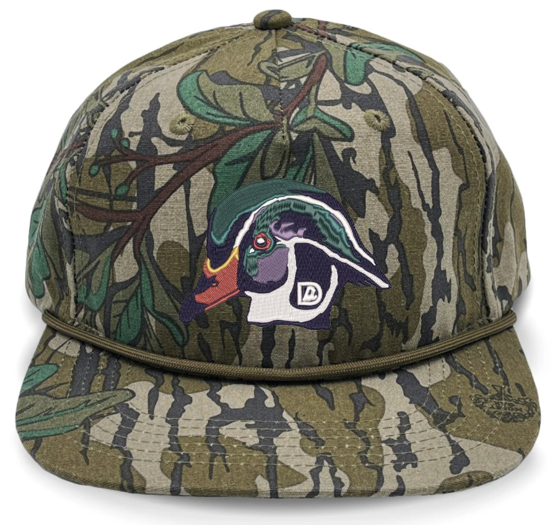 Camo Rope Wood Duck Hats