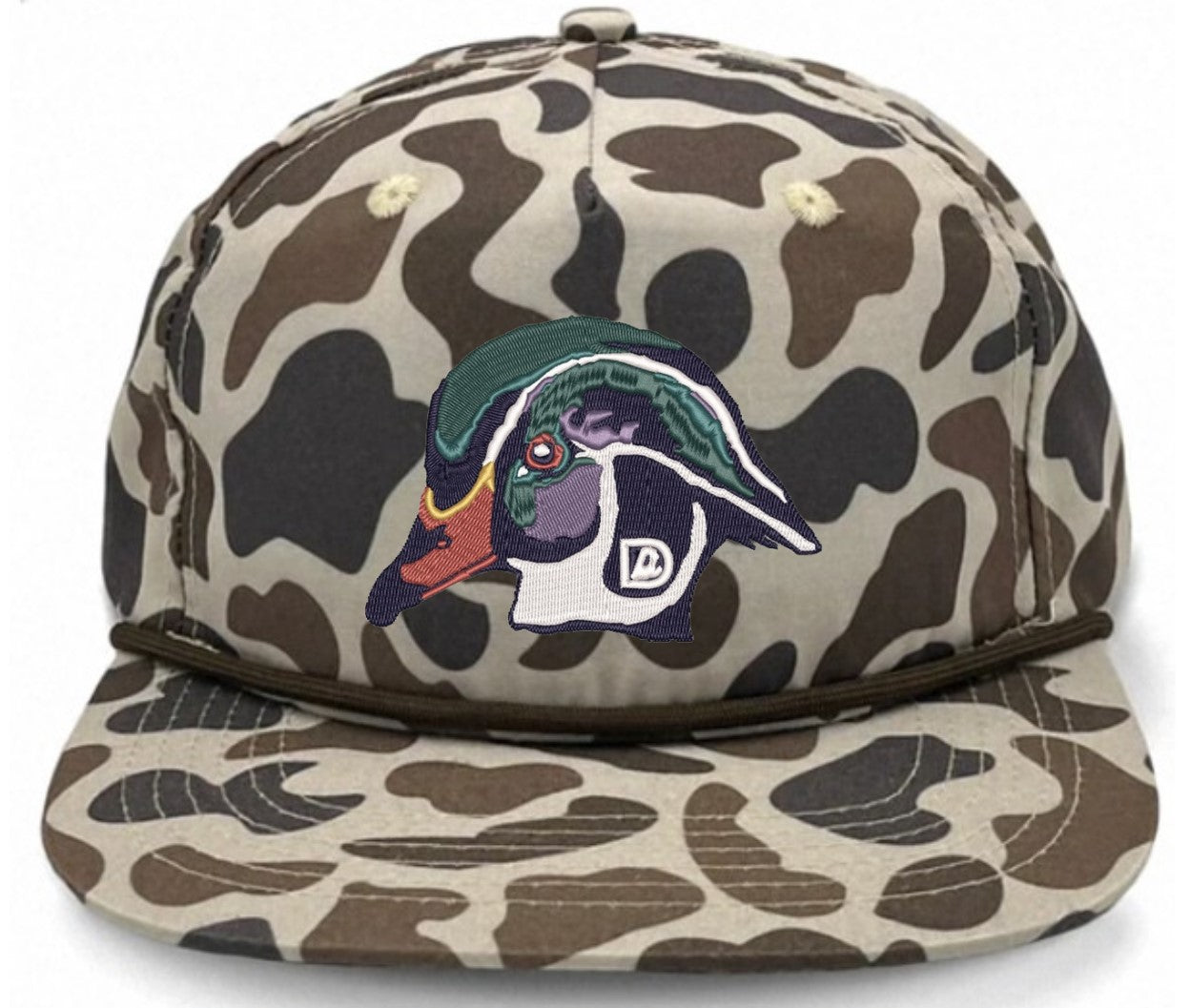 Camo Rope Wood Duck Hats