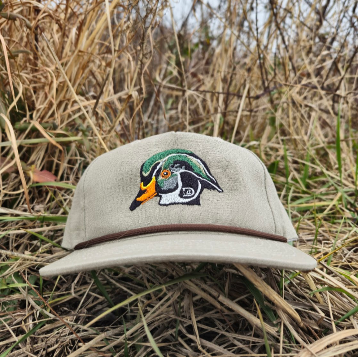 Solid Rope Wood Duck Hats