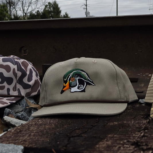 Solid Rope Wood Duck Hats