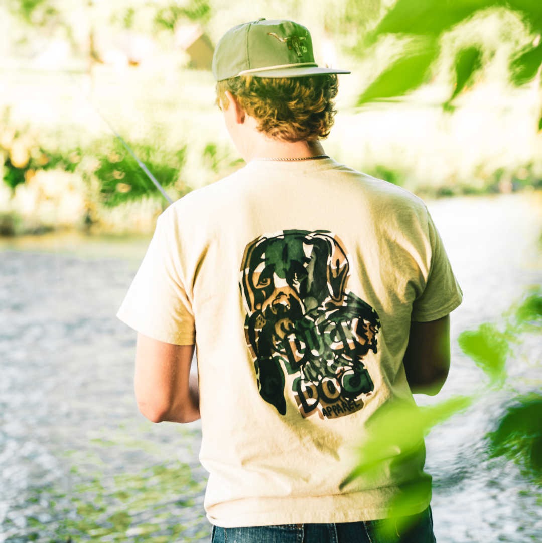 Camo Duck & Dog Pocket Tee