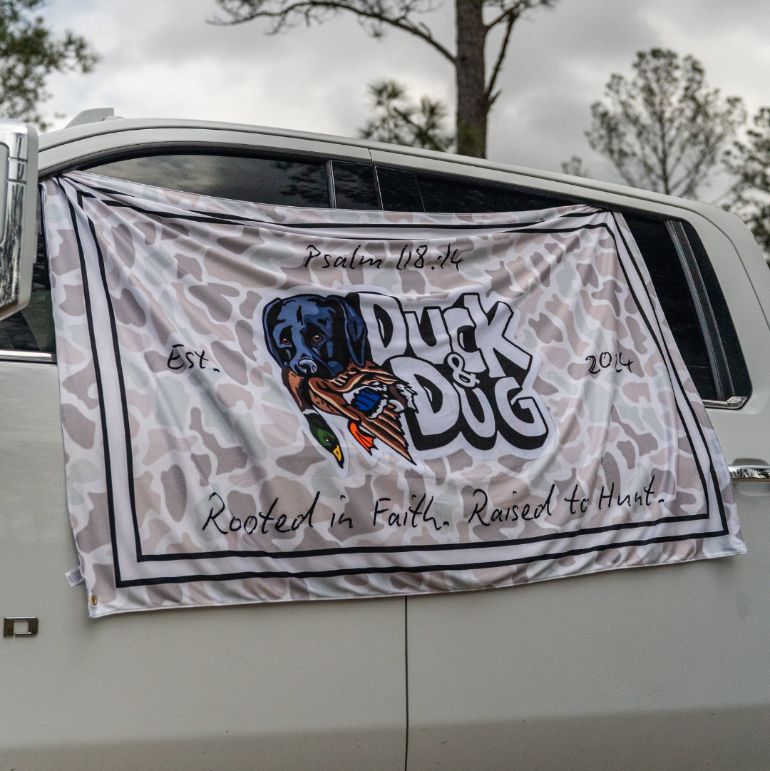 Duck & Dog Flag