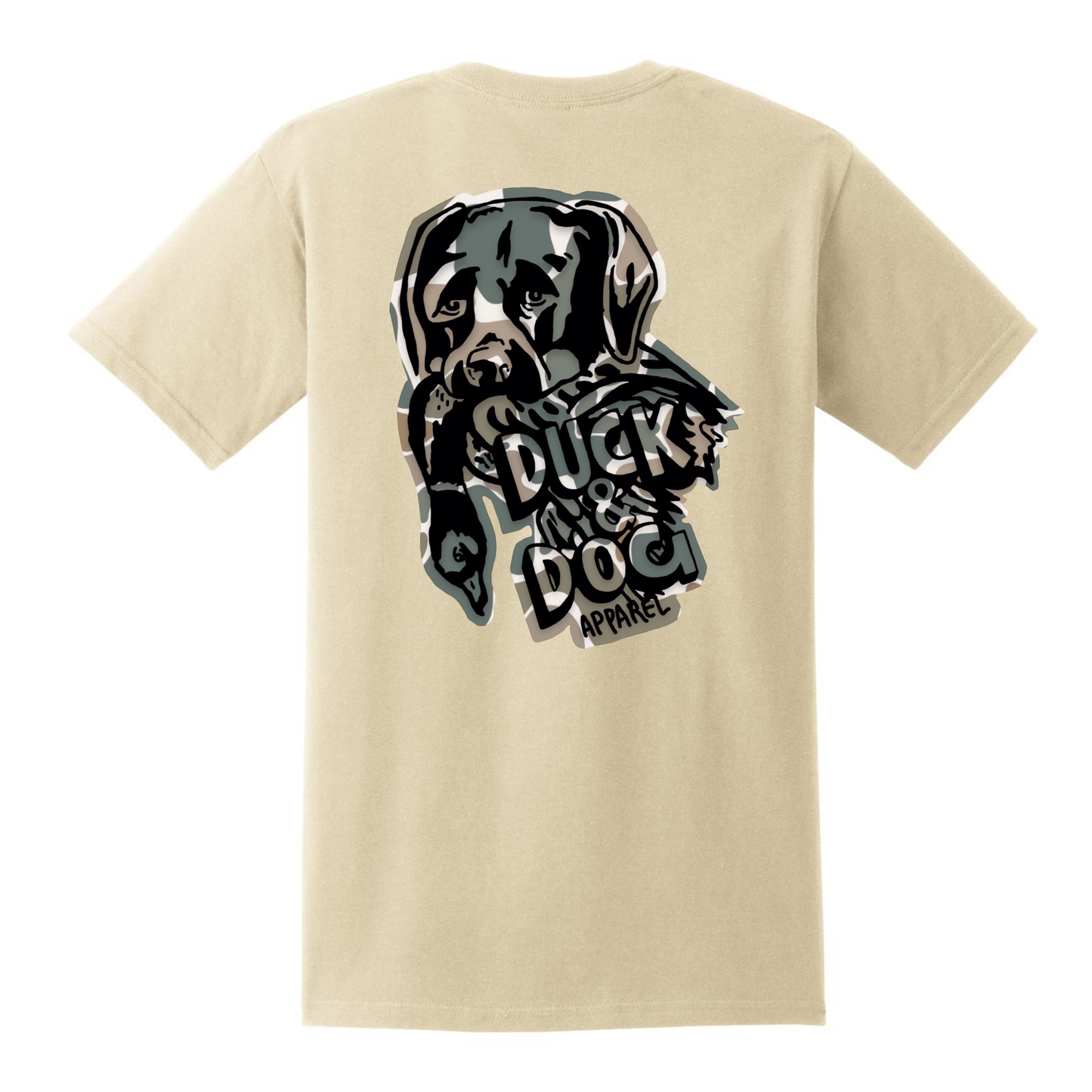 Camo Duck & Dog Pocket Tee